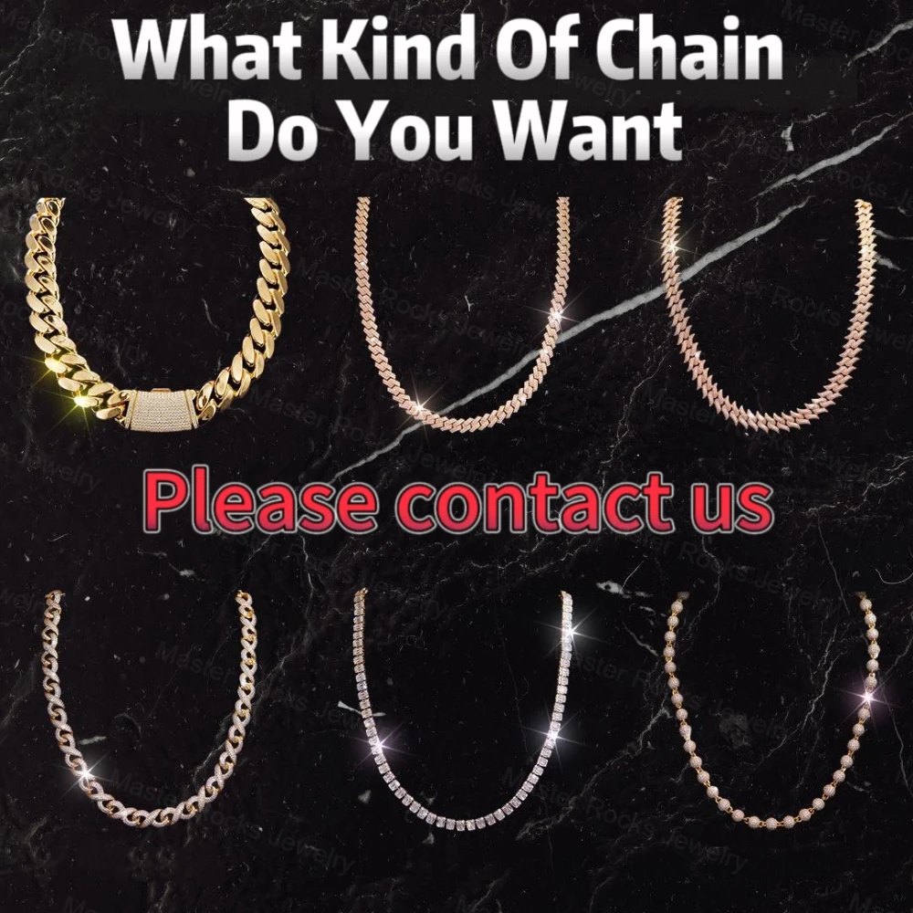 925 Sterling Silver 4mm 5mm 6mm 7mm Rope Chain Necklace Custom Gold Plated Hip Hop Rope Chain For Men