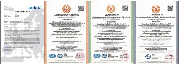Certificates
