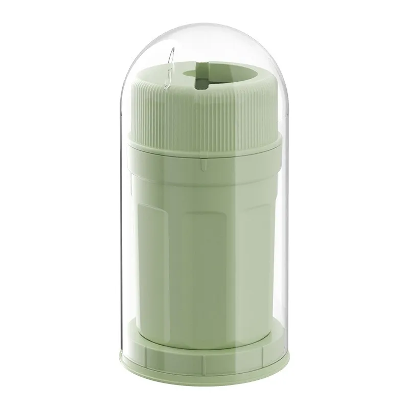 Food Safety Plastic Twisting Ice Cup with 3 Pack Ice Cube Trays And Dust Cover Ice Tray Mold for Freezer, Drink, Coffee