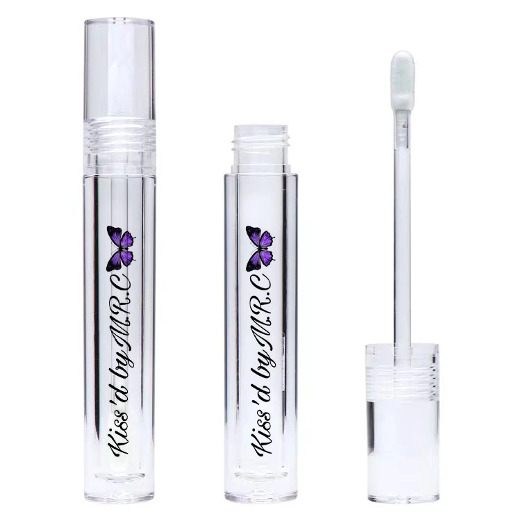 Hot transparent lip gloss tube wholesale can be customized LOGO