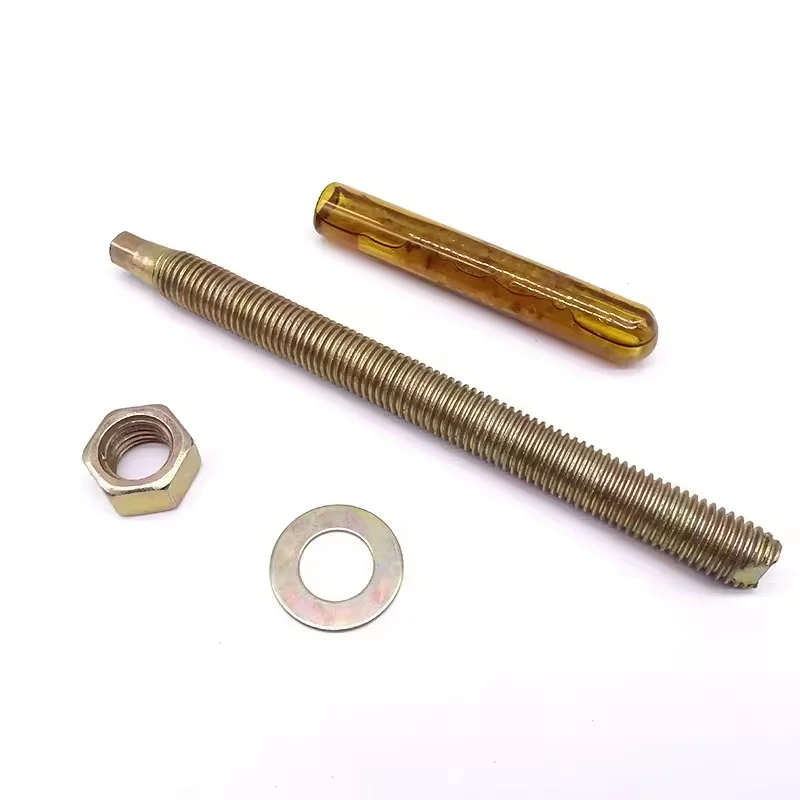 The best performance in cracked concrete resin capsule/concrete anchors/chemical anchors/