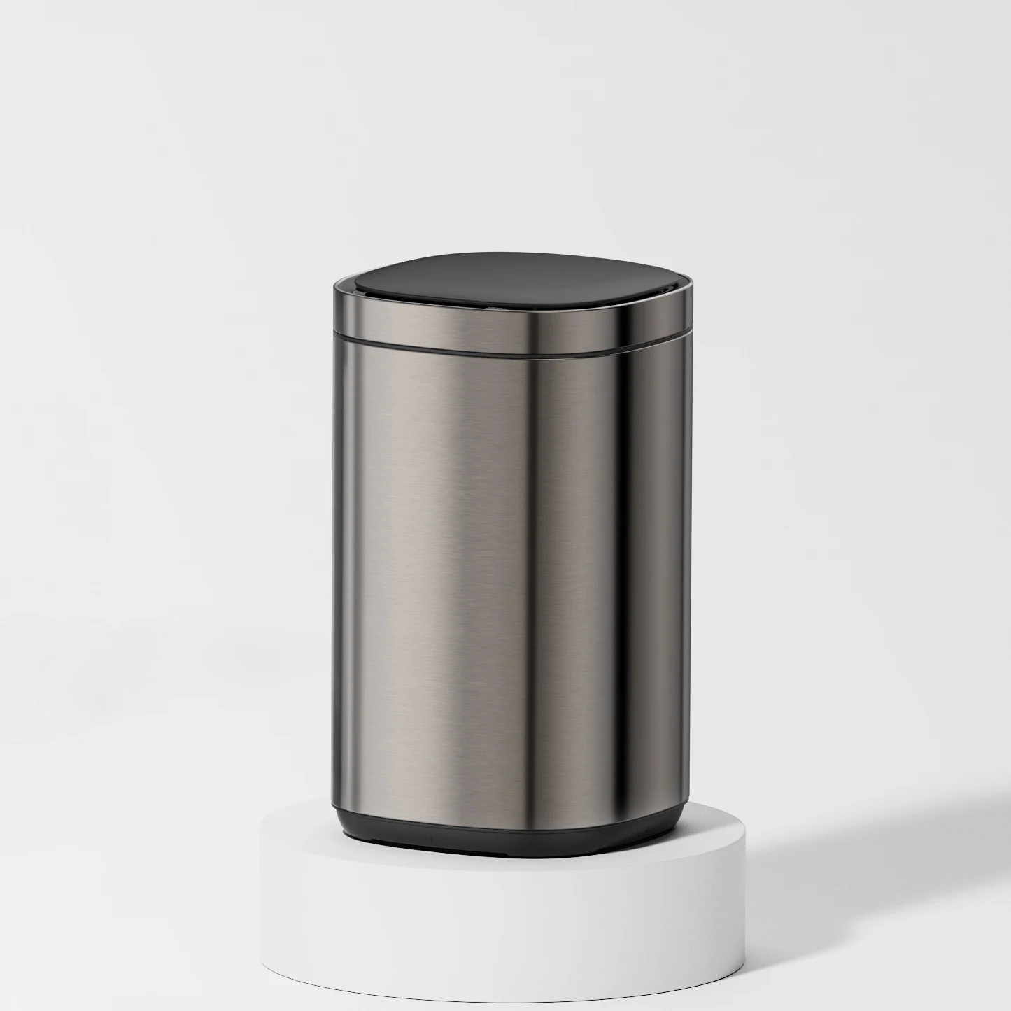 stylish Big capacity Household motion sensor trash bin Stainless Steel Smart Sensor bin Automatic trash can