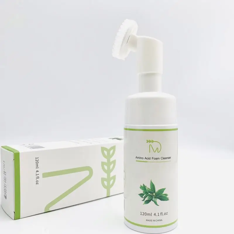 
Skin care organic Facial Cleanser blackheads remover face wash amino acid foaming facial cleanser 