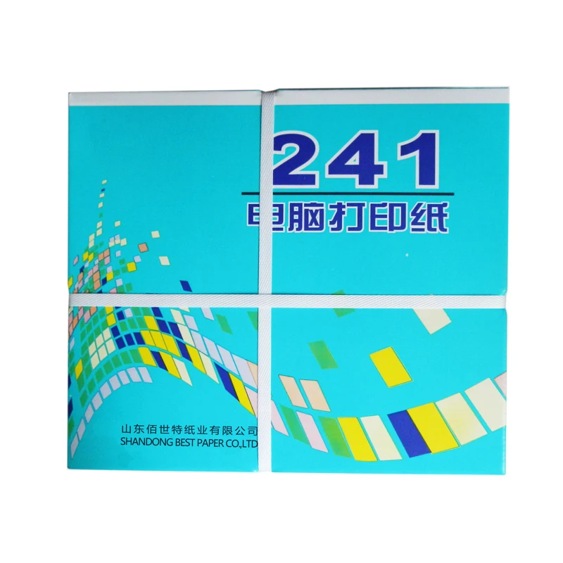 Китай подходит для экспорта 1-7 plys КОМПЬЮТЕРНАЯ ФОРМА непрерывная NCR безуглеродная копировальная бумага офисного супермаркета больничного банка