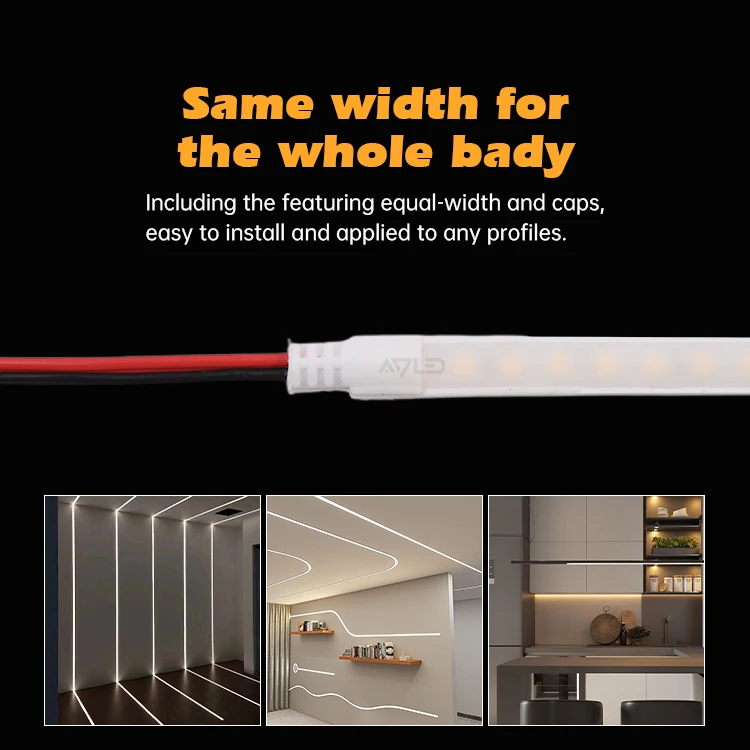 shenzhen LED lighting flexible led neon light strip silicon led neon flex 24v 8*4mm up and down left and right bending