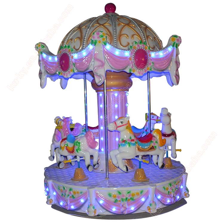 Factory direct Children playground small kids mini Palace style carousel kids carousel for sale