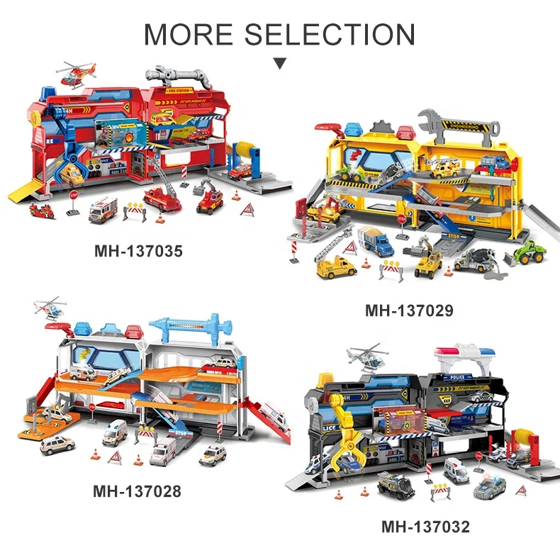 Construction truck toys cars carrier transport trucks toy for kids