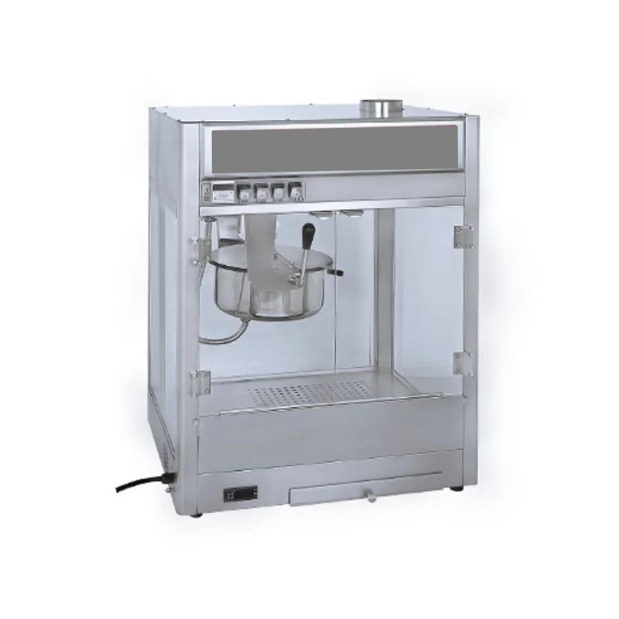 
Cheap Price CE approved Electric Automatic Cinema hot air Popcorn Machine Maker with cart Commercial Household Food Machine 