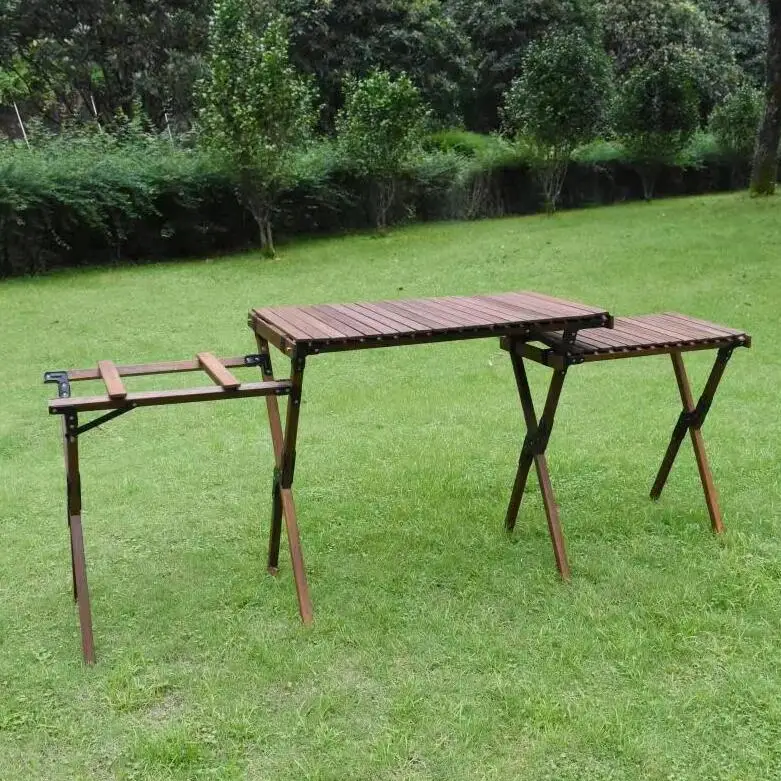 Naturtravel  adjustable furniture good quality nice bamboo home fashion folding shelf storage rack 4 layer for household