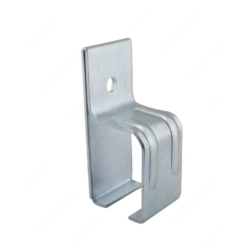 RHETECH Hot sale European Style Single Box Rail Splice Bracket with Clamp Screws for Wall Mount Steel Box Rail Joint Connector