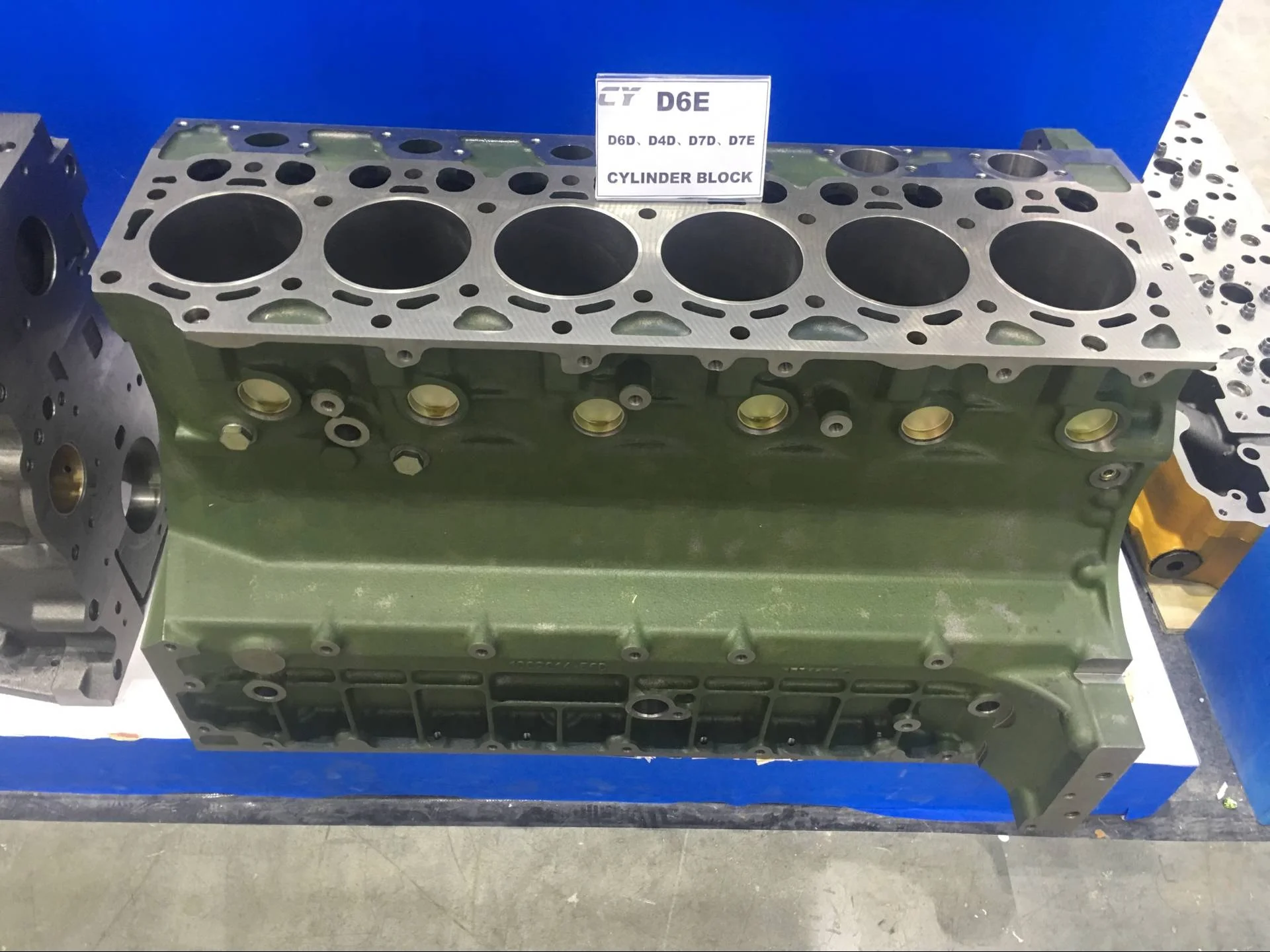  Блок цилиндров двигателя D6E для Экскаватора