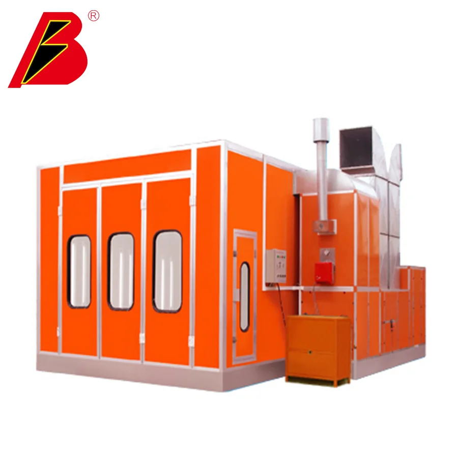 BZB 8500 spraying booth for cars external size