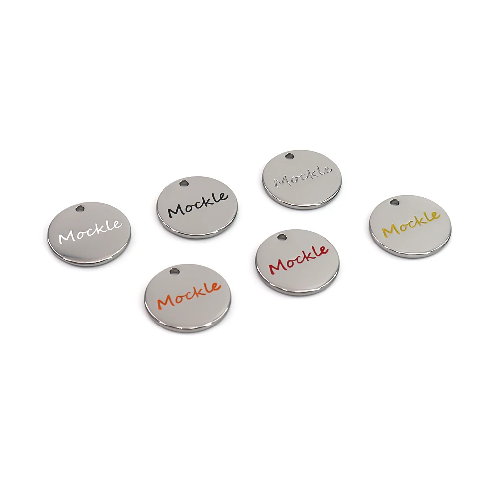 Material Dog Tag Realistic Printing Animal Shape for The Hang Tags Wholesale Custom Cheap Engraved Metal Zinc Alloy Europe