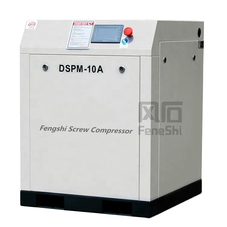 
Oil less screw compressor rotary screw compressor Fengshi 11 - 160 kw air compressor 