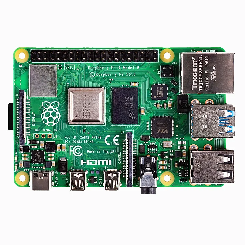 Study linux Development Board Artificial Intelligence Small Computer 1GB 2GB 4GB Raspberry PI 4 B pie