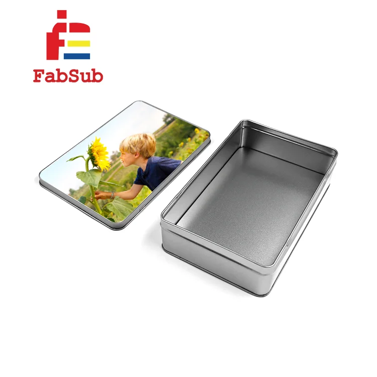 Sublimation storage box sublimation gift boxes sublimation tin box
