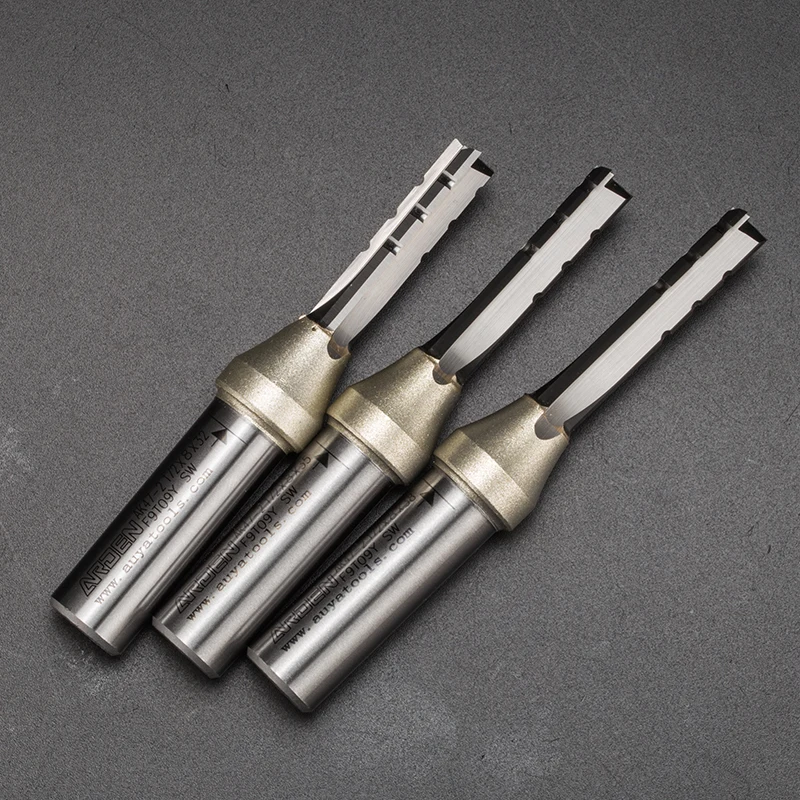 Arden 1/2 TCT three flutes roughing cutter wood 3F milling cutters woodworking slotting trimming route bits