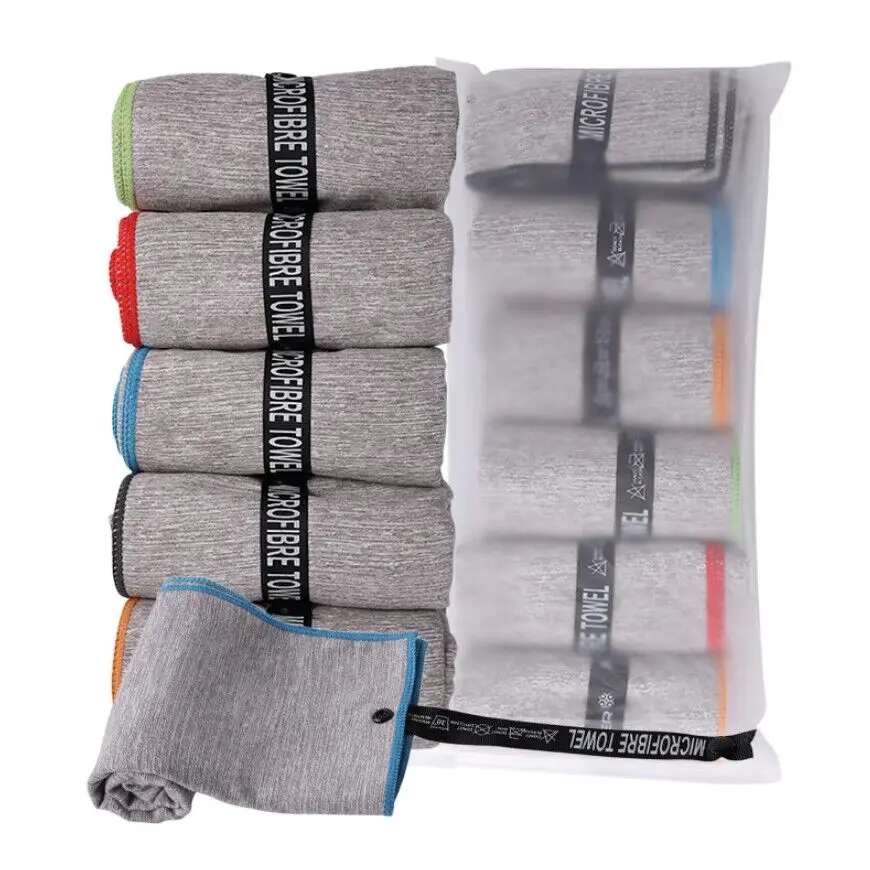 Silver ION Odor-Free Microfiber Quick Dry Working Out Camping Travel Gym Sport Towel