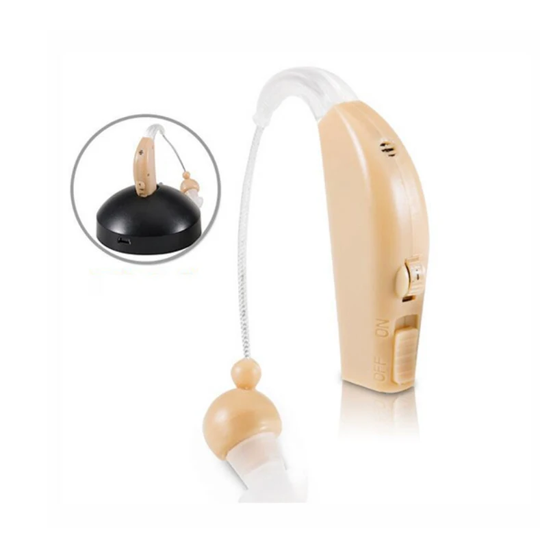 Cheap digital BTE hearing aid device bte rechargeable hearing aid JZ-1088F
