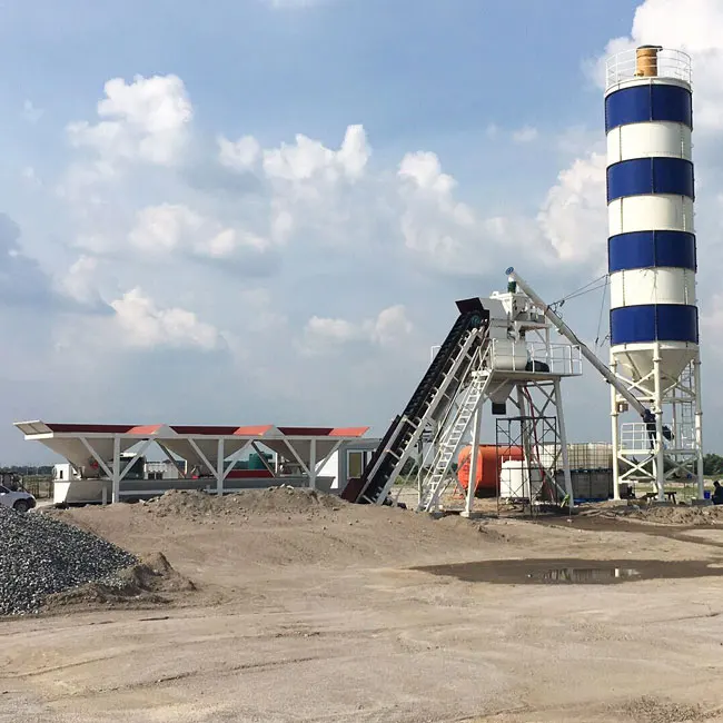 HZS60 60m3/h Ready Mix Concrete Plant