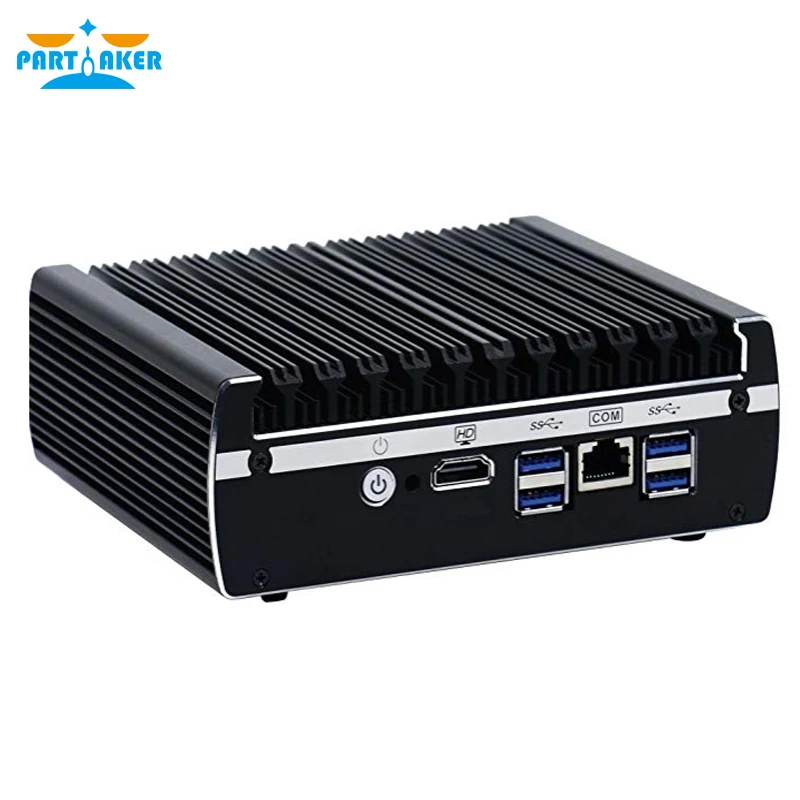  PfSense безвентиляторный мини-ПК x86 core i3 7100u i5 7200u celeron 3865u 6 * Intel lan DDR4 linux брандмауэр маршрутизатор DHCP VPN сетевой