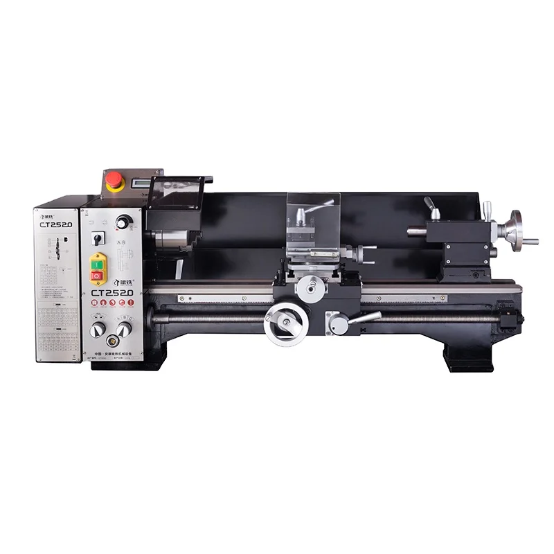 CT2520 mini manual lathe for hobby and educational hot sale metal bench lathe machine