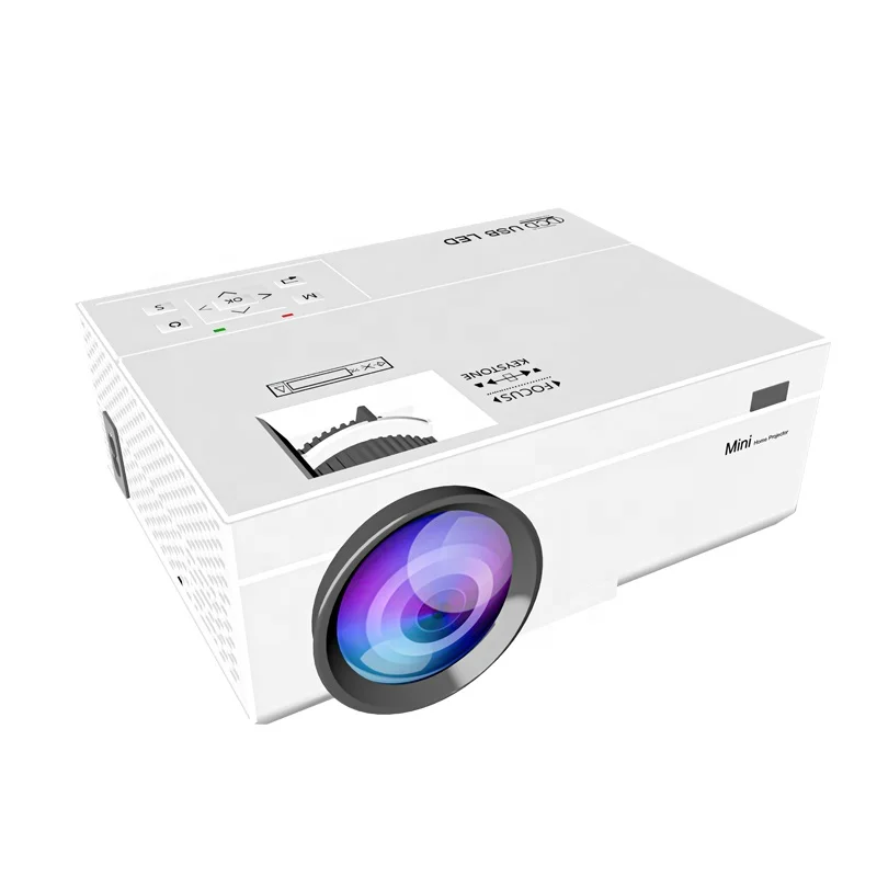 4K 1080P HD Projector WiFi 3D LED Mini Video Theatre Home Cinema Full HD  Android