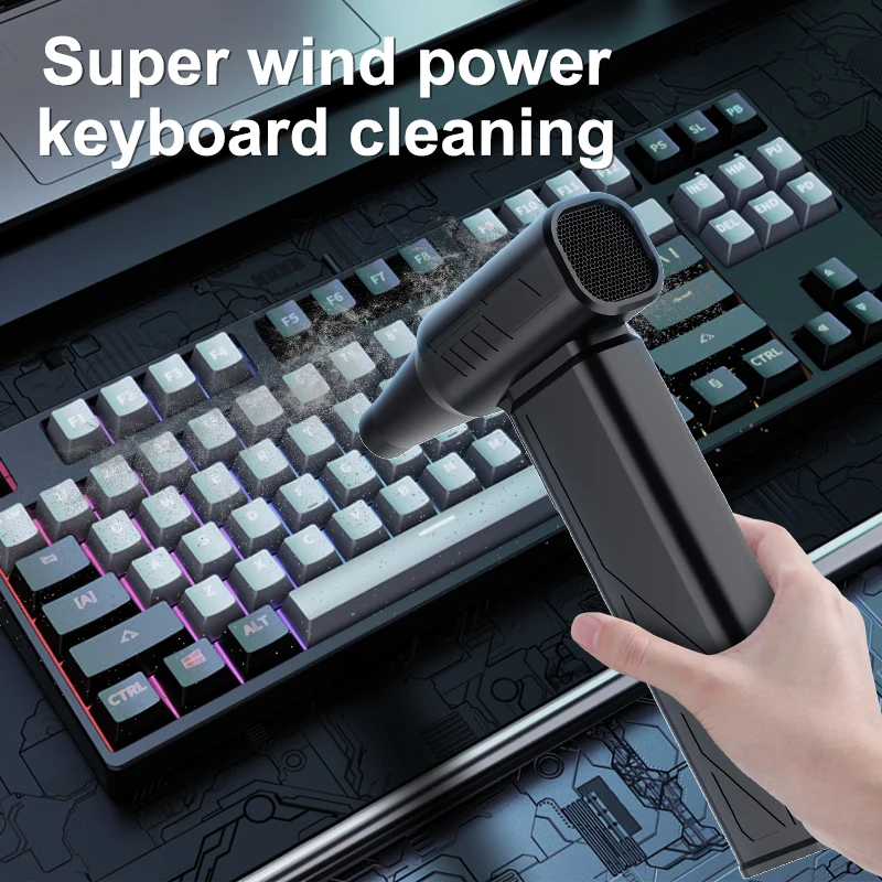 Mini Turbo Violent Fan Jet Turbo Fan 130000 RPM Powerful Blower with High Speed Duct Air Blower Electric Dryer Jet  Blower Gun