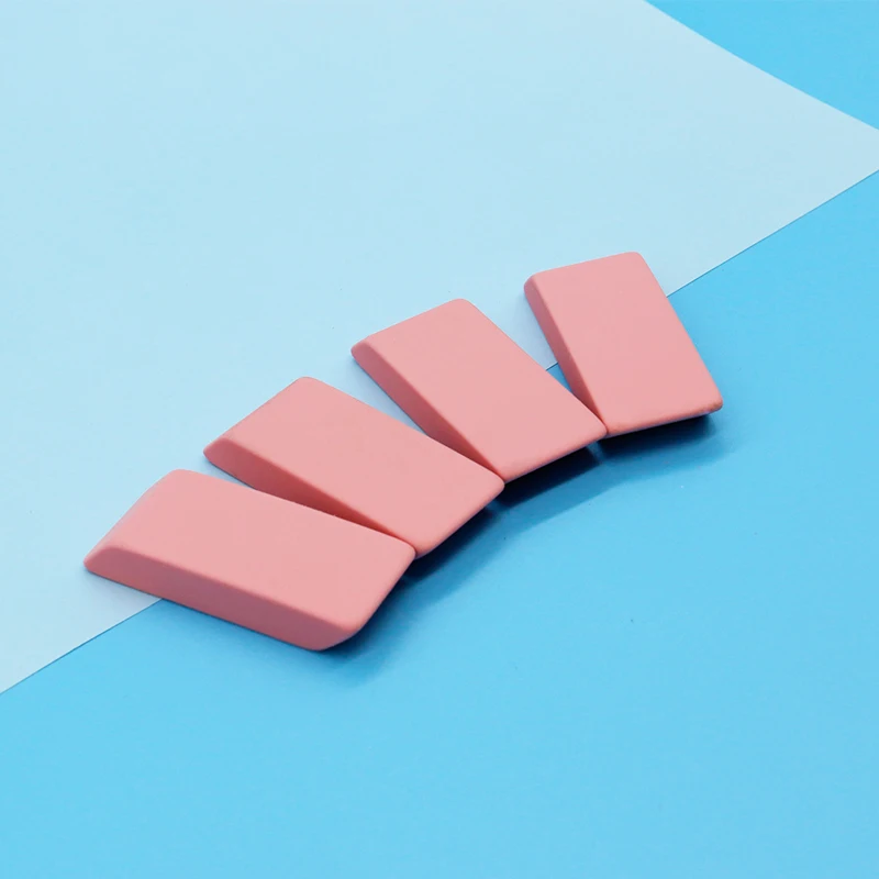 Pencil eraser high quality customized style good school office stationery plastic color