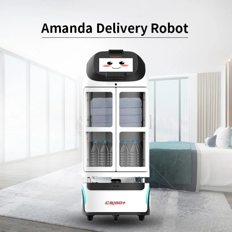 Low price new type popular Smart Delivery Restaurant Service Intelligent Robot