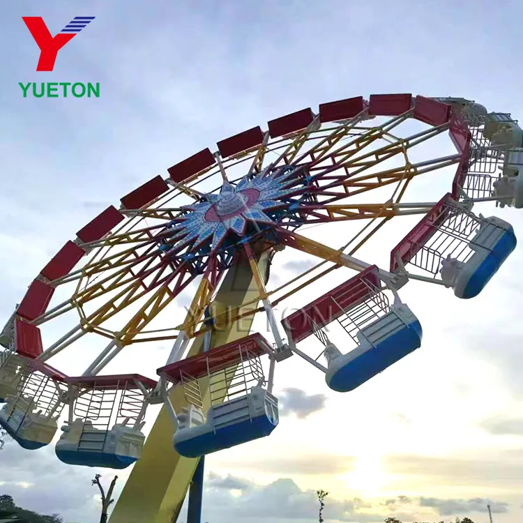 China Manufacturer Exciting Theme Park Equipment 40 Seats Brave Turntable Ride Enterprise Thrill Amusement Park Rides For Sale