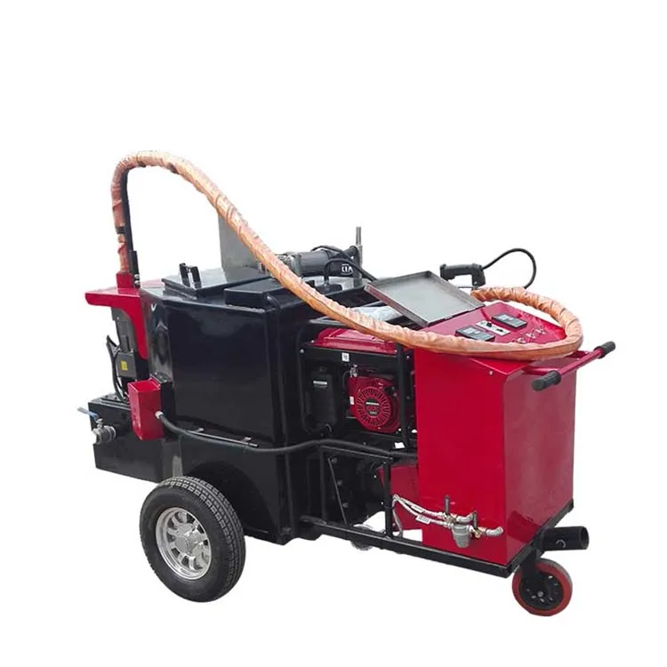 Cement pavement repair seam filling glue and asphalt heating machine mobile filler sealer