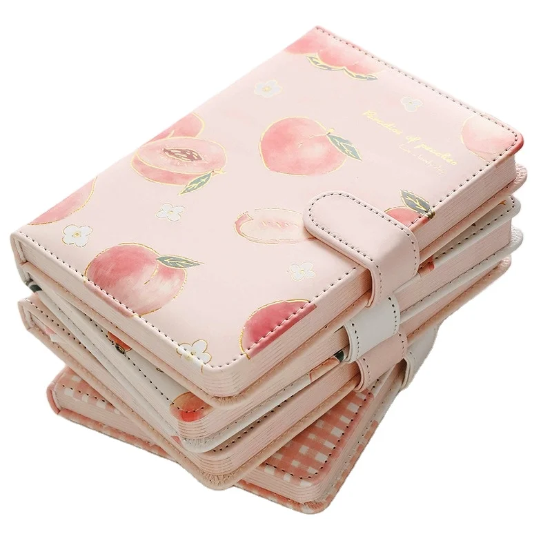 Custom Color Printing Pu Soft Cover Notebook Hot Sale  A5 Size Pu Leather Cover Dairy Notebook Book