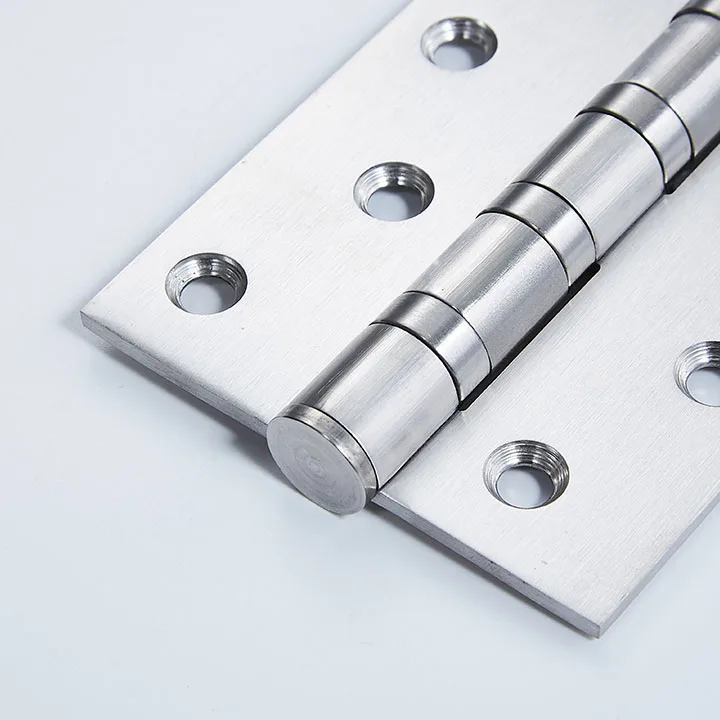 Ball Bearing Door Hinge For Wood Door Concealed Cabinet Hinges Stainless steel 201 4 Inch Ball Bearing Flat Hinge