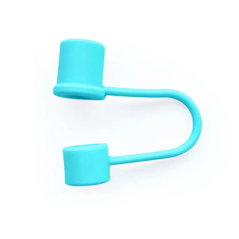 Silicone DIY 10 mm Straw Cover Wholesale For Glass Paper Plastic Straw Drink Cup