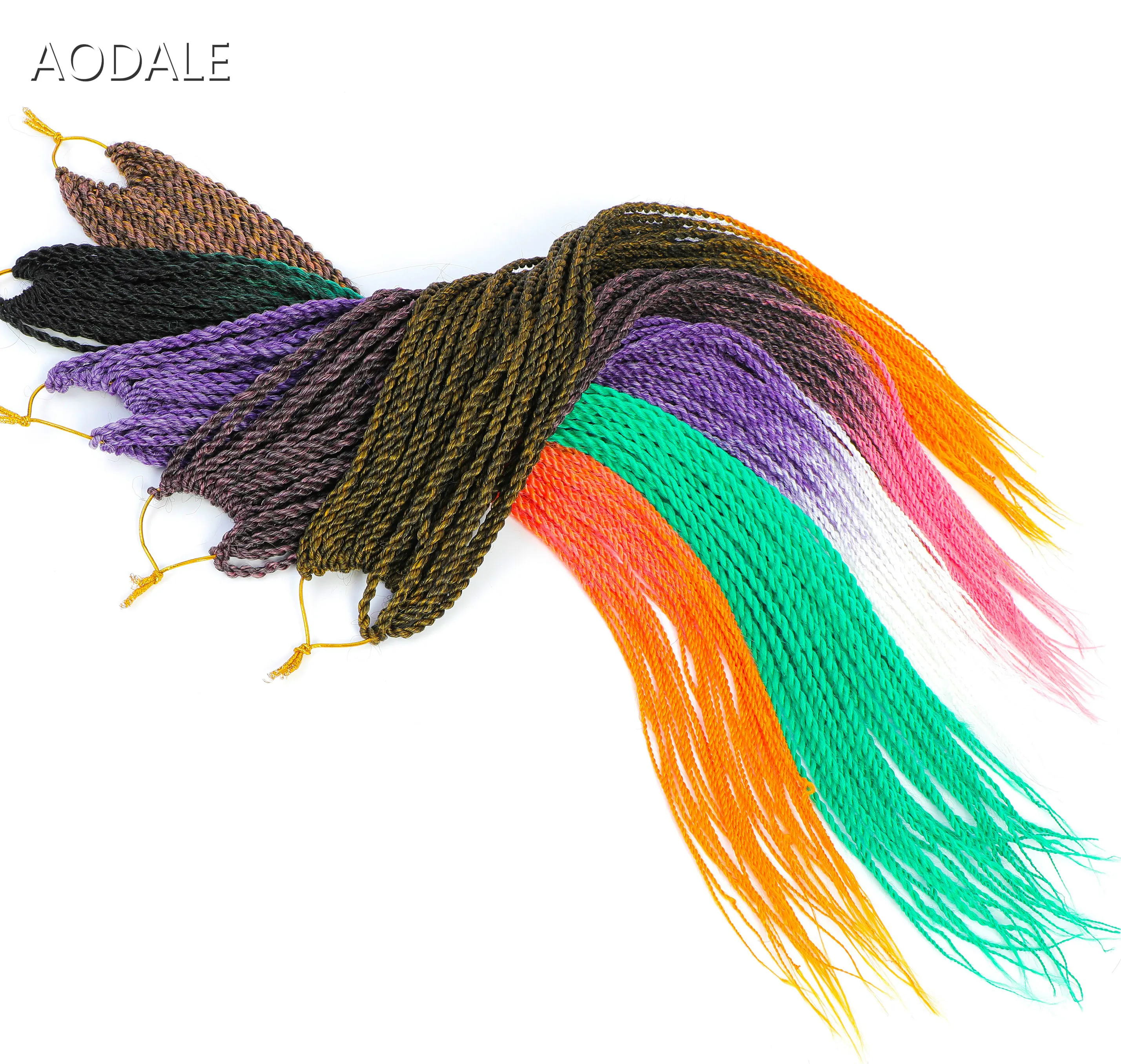 
Wholesale price crochet braid synthetic hair Senegalese afro twist braiding hair bulk crochet braids 