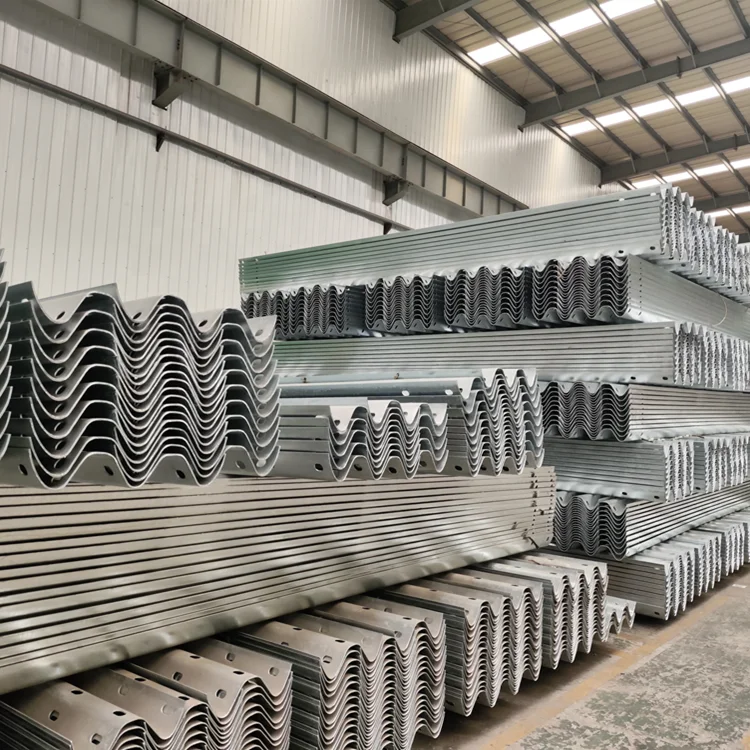 W Beam Guardrail  Hot-dip Galvanized Customized Surface  Highway Guardrails Factory Customized Guardrails