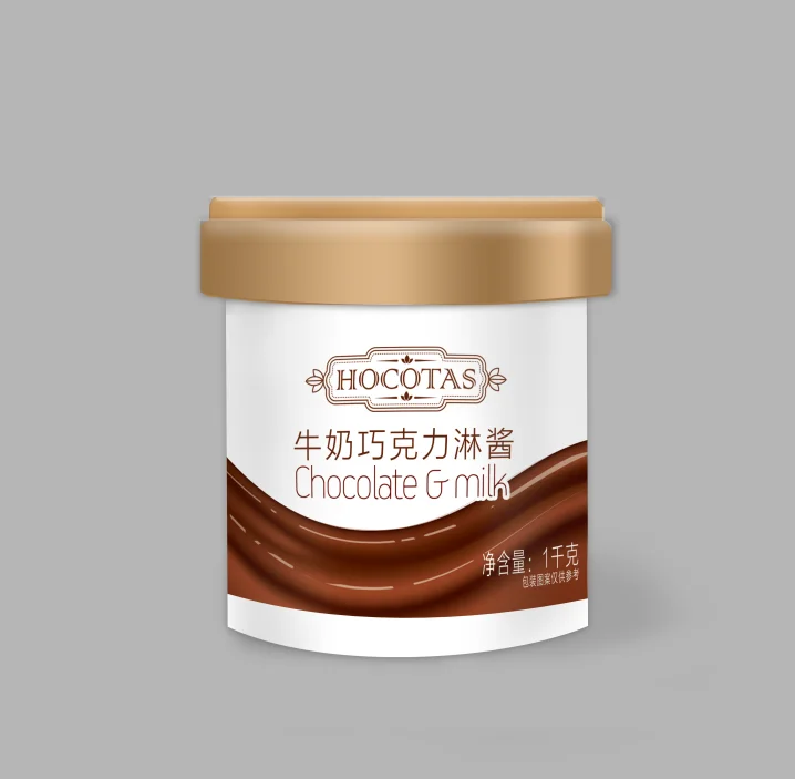 Decoration chocolate paste for cakes , Biscuit with sweet & milk flavor