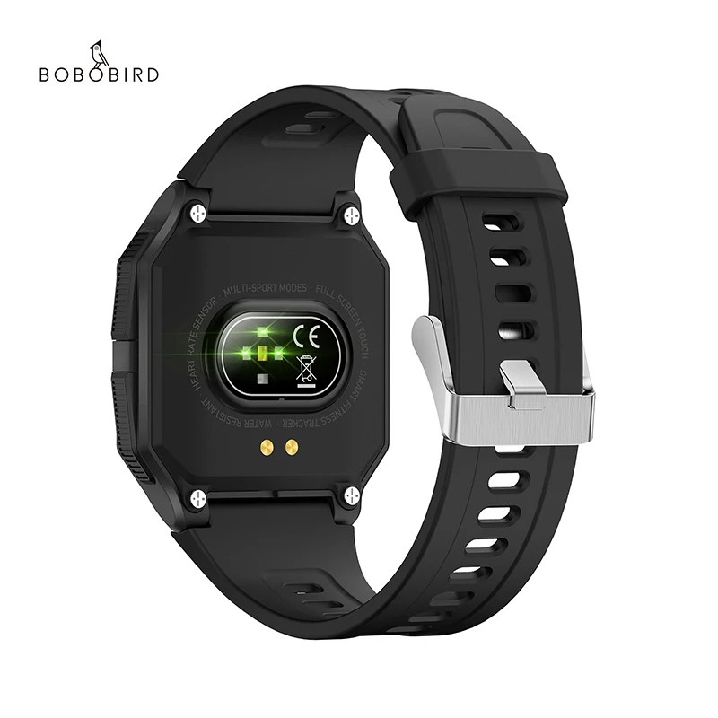  СВЕТОДИОДНЫЕ Цифровые Смарт-часы BOBO BIRD OEM сенсорные часы с пульсометром электронные наручные