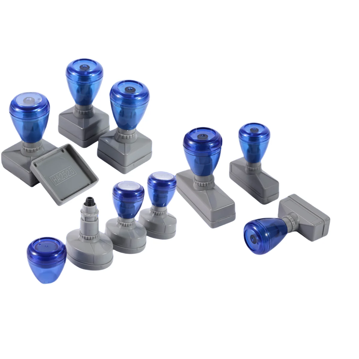 Manufacturer Kids Toy Teacher Stamp Custom Logo HA Any Size Personalized Stamp Round Shell Flash Ink Stamp