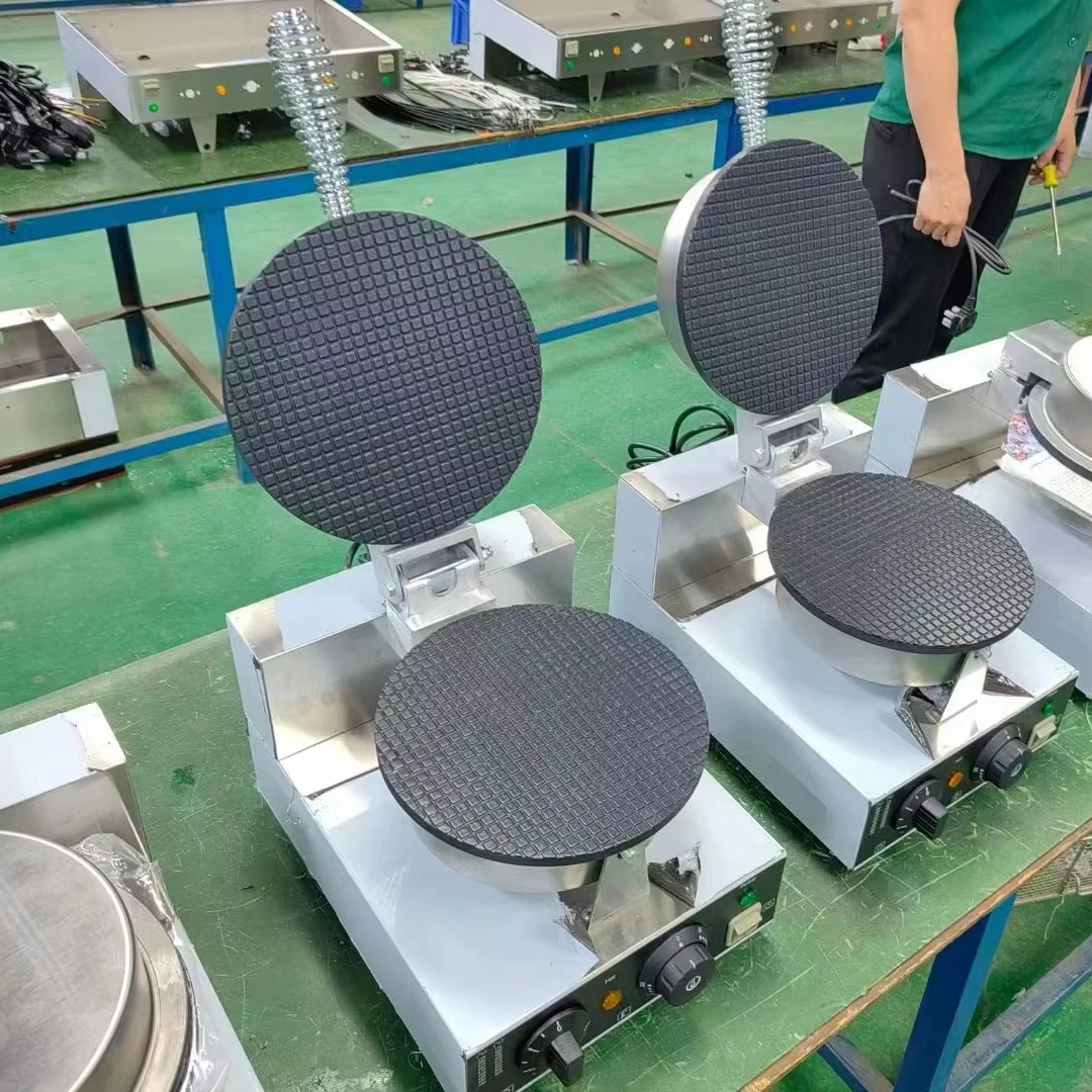 Guangzhou factory other snack machines coin waffle maker machine,coin waffle machine