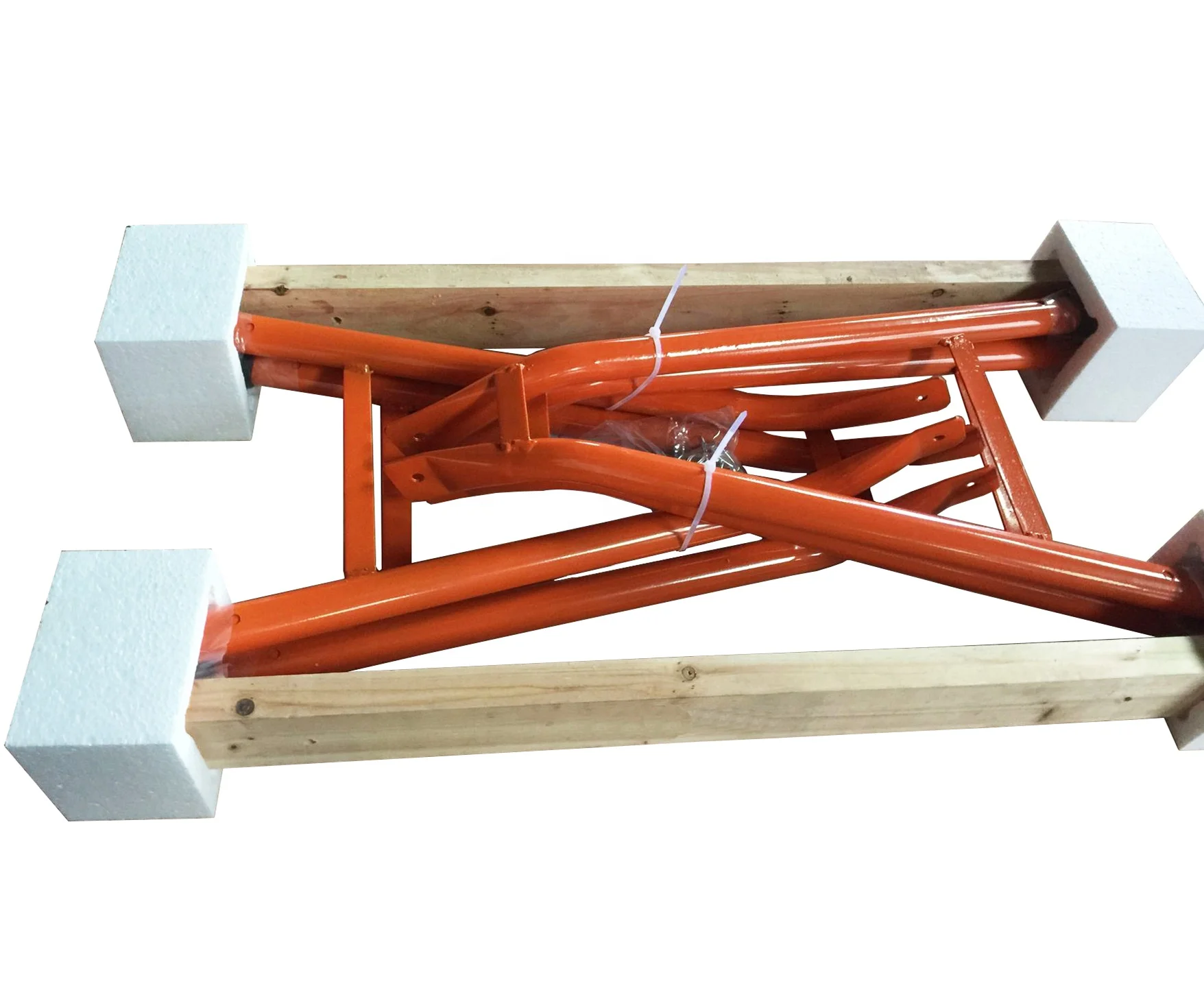 DX-4020 Metal saw horse trestles Steel wood platform Wood bench for sawing wood
