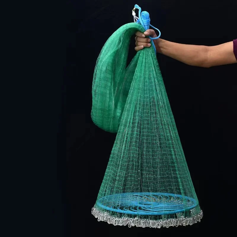Very easy to use cast net fishing for whether novice throwers or experienced anglers PA casting net