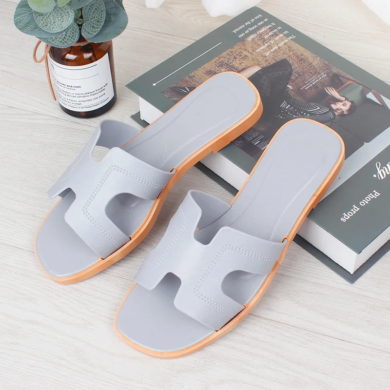 Wholesale New Innovations H typeBeach Sandals Outdoor Hot Sandals Ladies Flat Casual Fashion Footwear Women Slippers