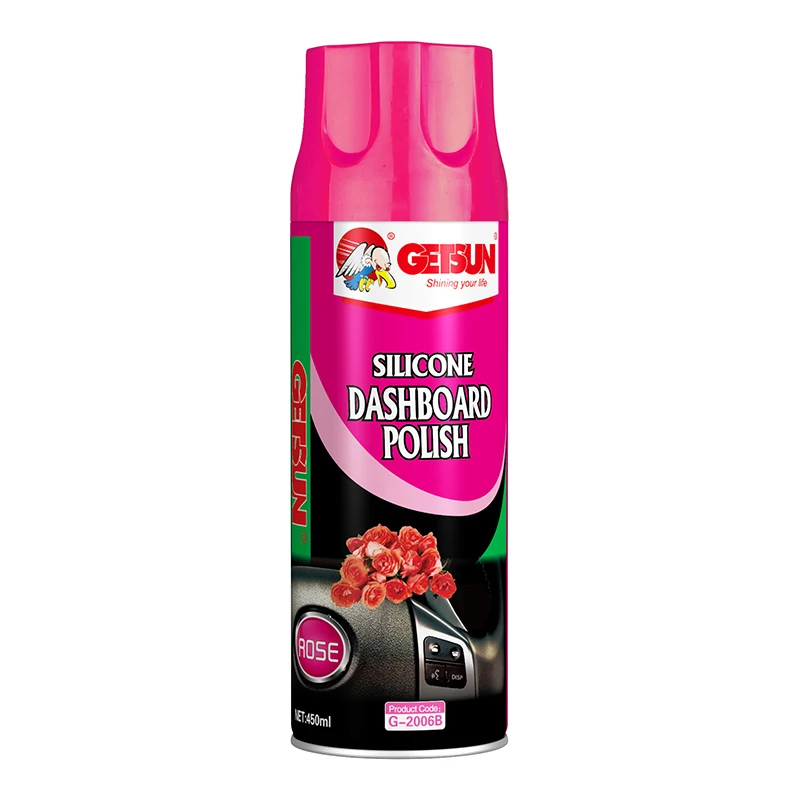 Getsun Car Care Glossy Shining Silicone Dashboard Polish spray