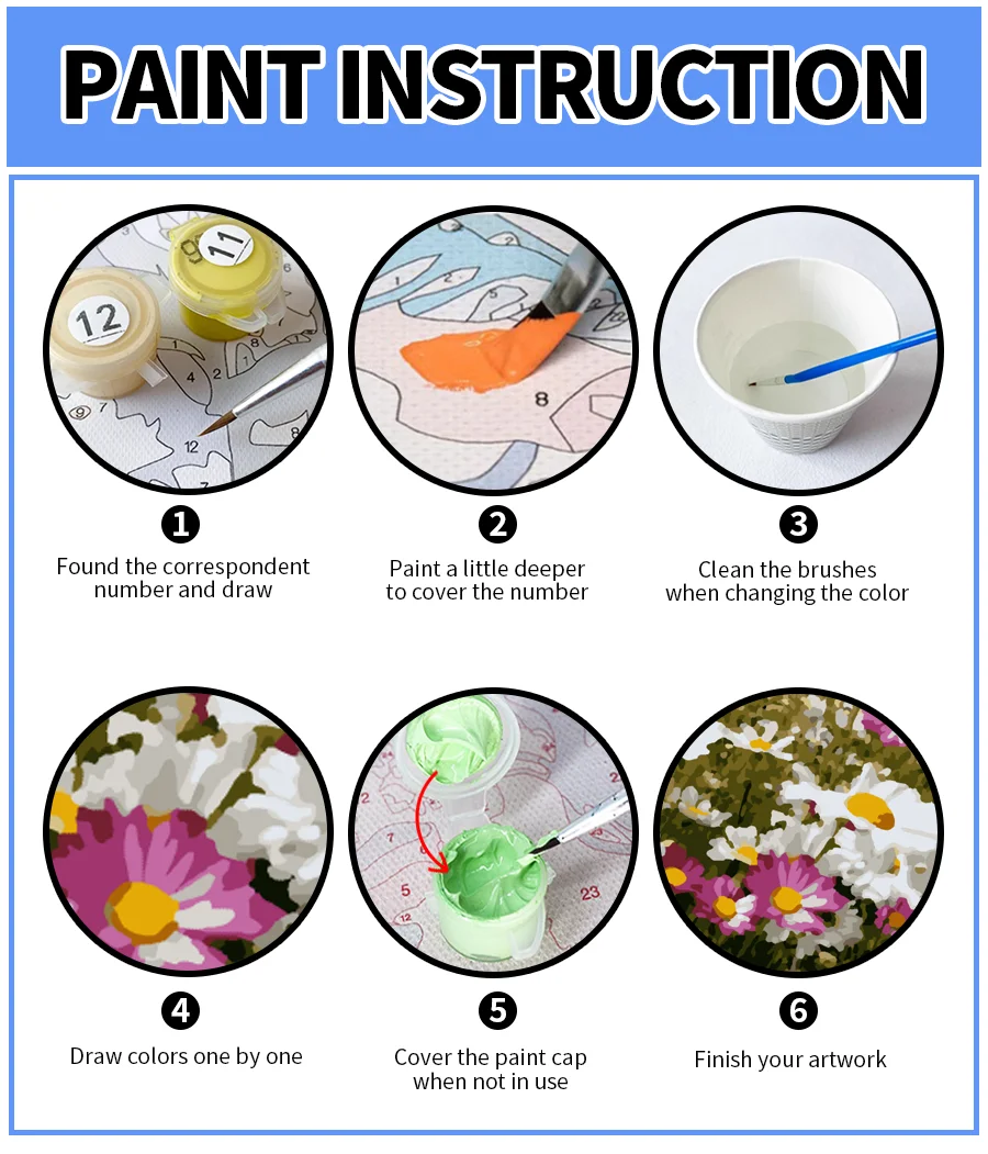 Wholesale Large Magic Night Landscape Paint by Number Kit for Adults DIY Canvas Painting for Beginners