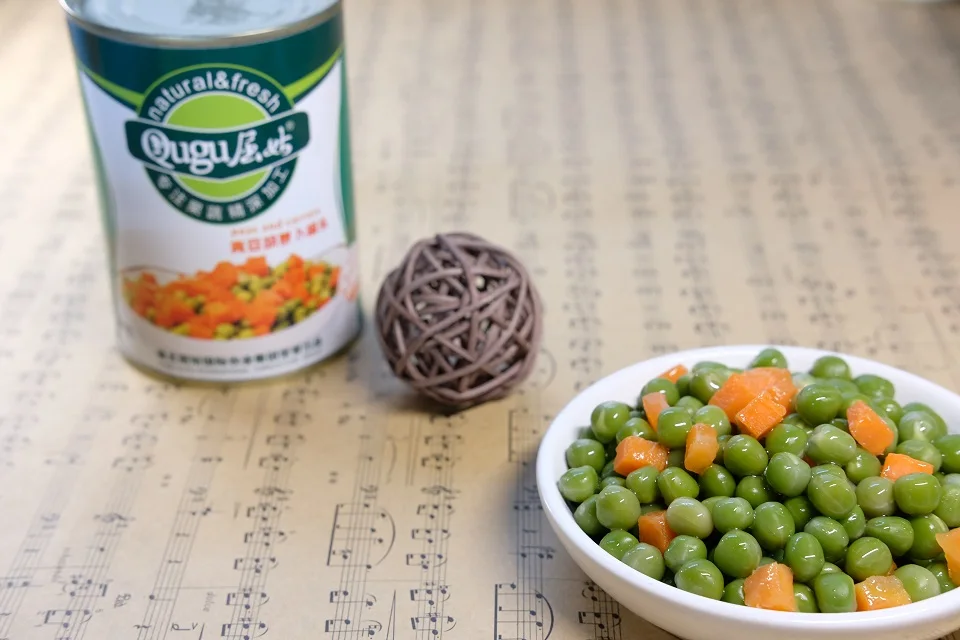 400g Factory Line Canned Mixed Vegetables Canned Peas with Carrots