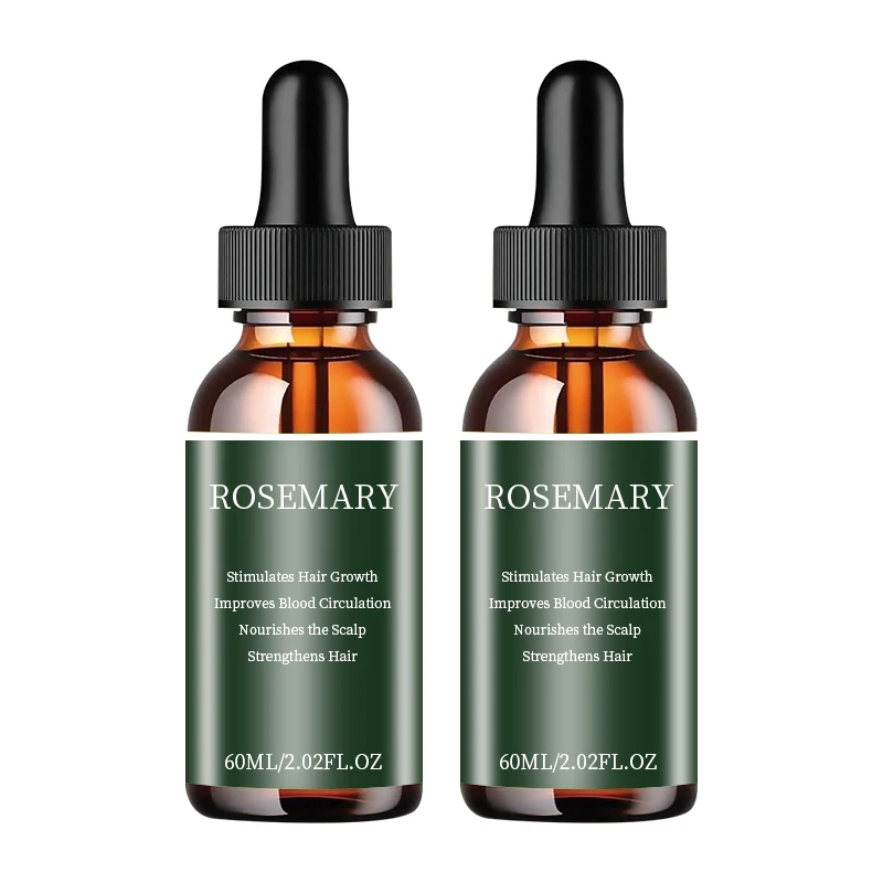 OEM Private brand Organic Natural Vegetarian Nourishing Hair Repair Growth Hair Care Essential Oil Rosemary Essential oil