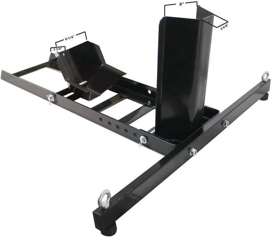 Motorcycle Wheel Chock Stand Auto Accessories Motorcycle Wheel Fixer for mounting to floors, truck beds or trailers