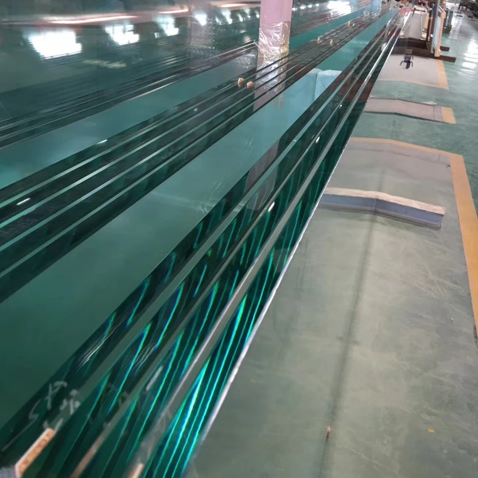 Safety sound insulation to prevent outside can be customized laminated glass using railings curtain wall doors and Windows